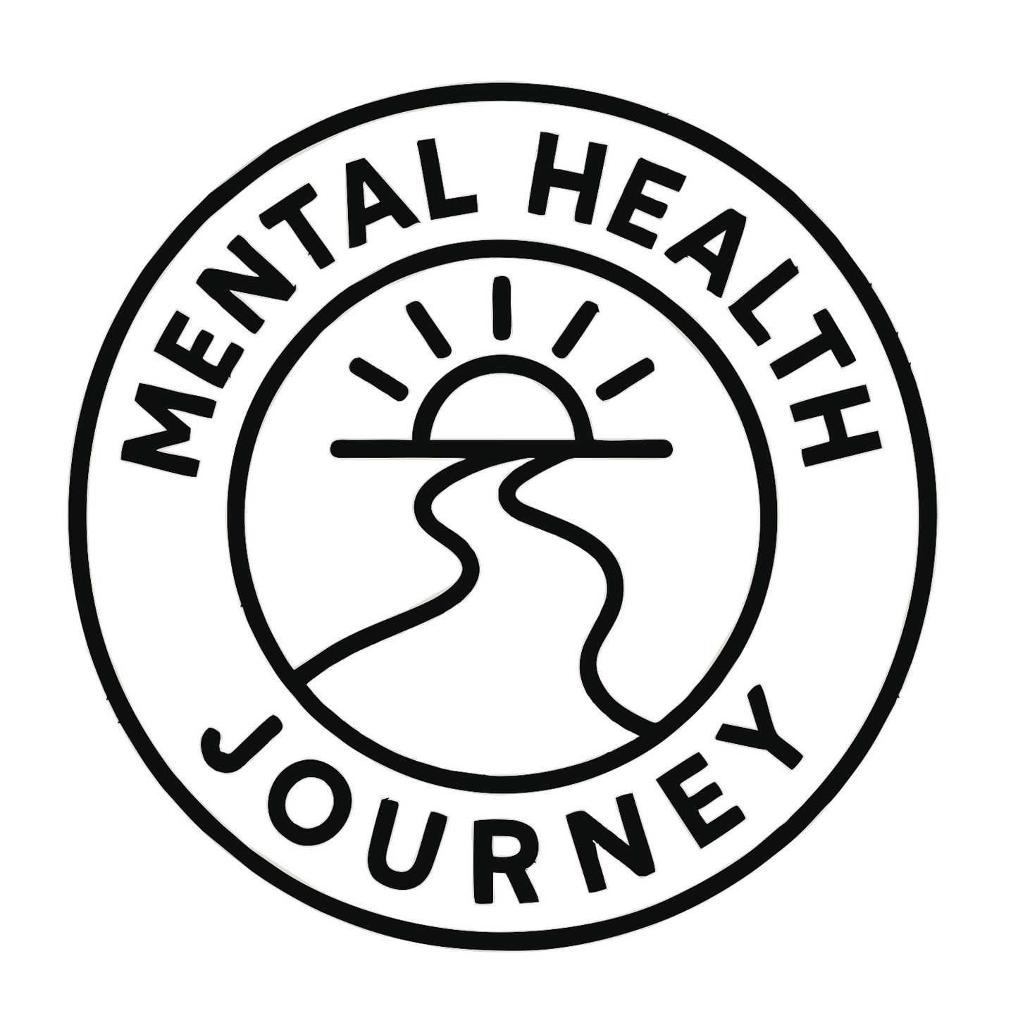 Mental Health Journey Badge - Digital File - XCS Friendly Digital My Custom Designs PNG