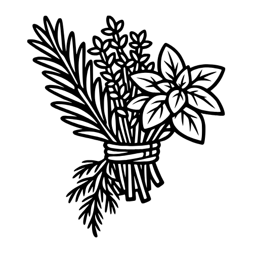 Herb Bundle Outline - Vector Graphics - Digital File Digital My Custom Designs PDF