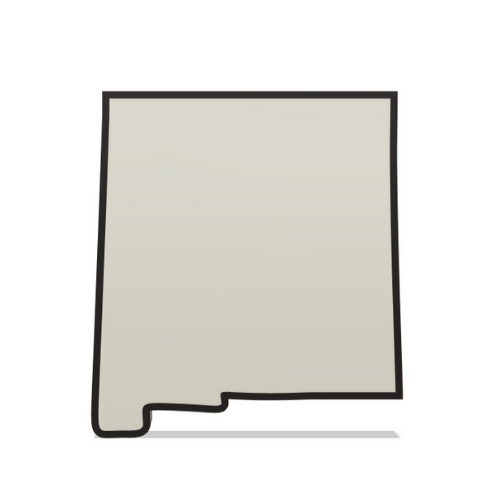 New Mexico Wall Lightbox - United States - 3D Print File - Digital File Digital My Custom Designs