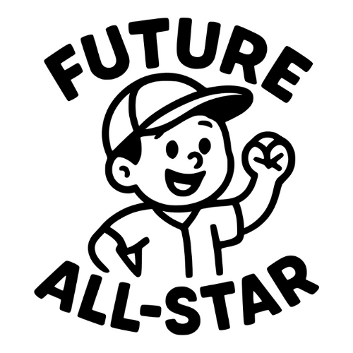 Funny Future All-Star - Digital File - XCS Friendly Digital My Custom Designs PNG