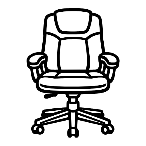 Office Chair Design - Vector Graphics - Digital File Digital My Custom Designs PDF