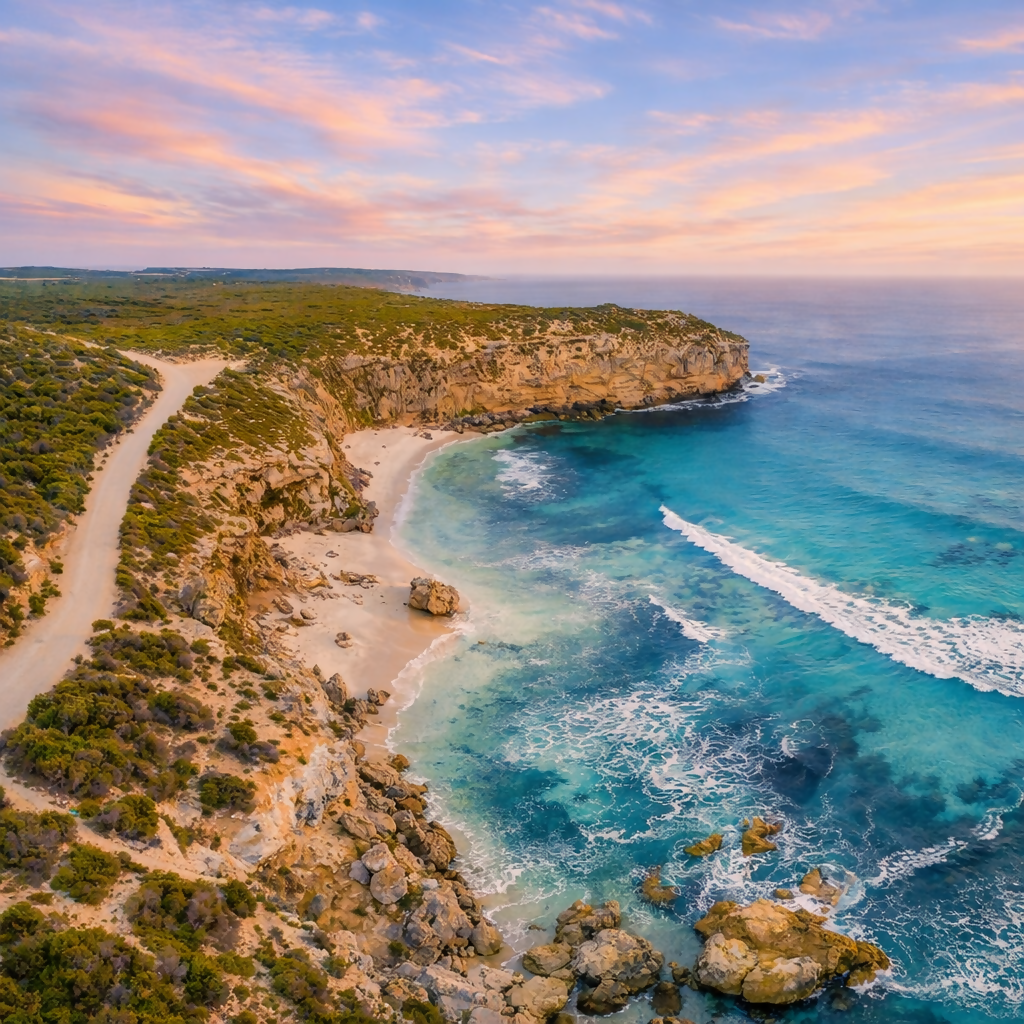 Pennington Bay - Kangaroo Island - South Australia - Australia - Rendered - Digital File Digital My Custom Designs PDF