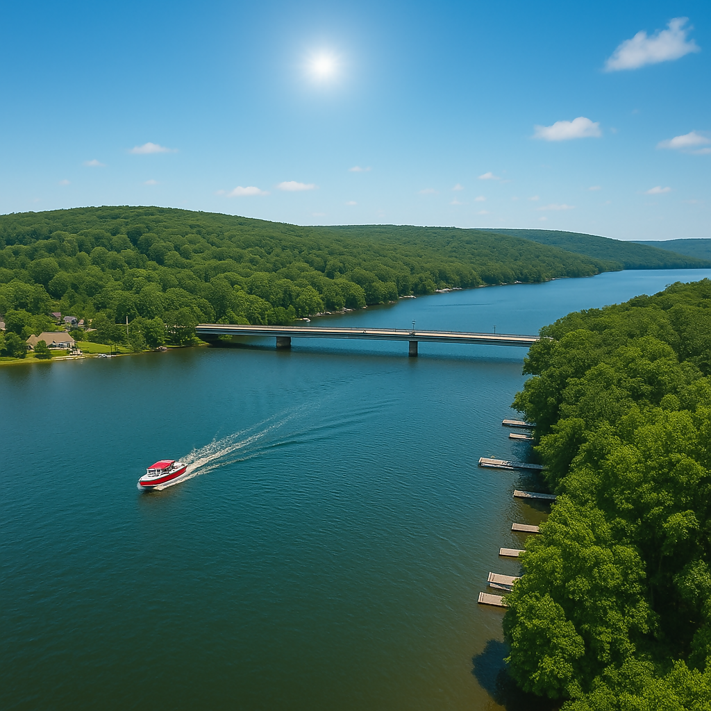 Deep Creek Lake - Maryland United States - Rendered - Digital File Digital My Custom Designs PDF