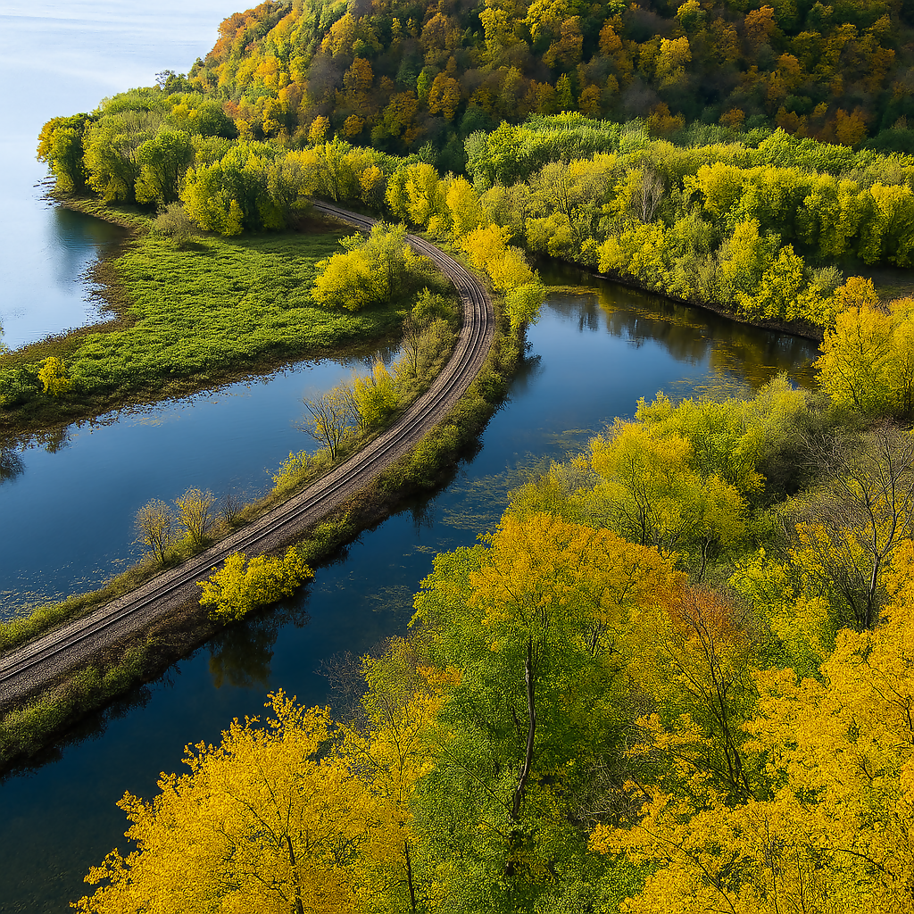 Effigy Mounds National Monument - Iowa United States - Rendered - Digital File Digital My Custom Designs PDF