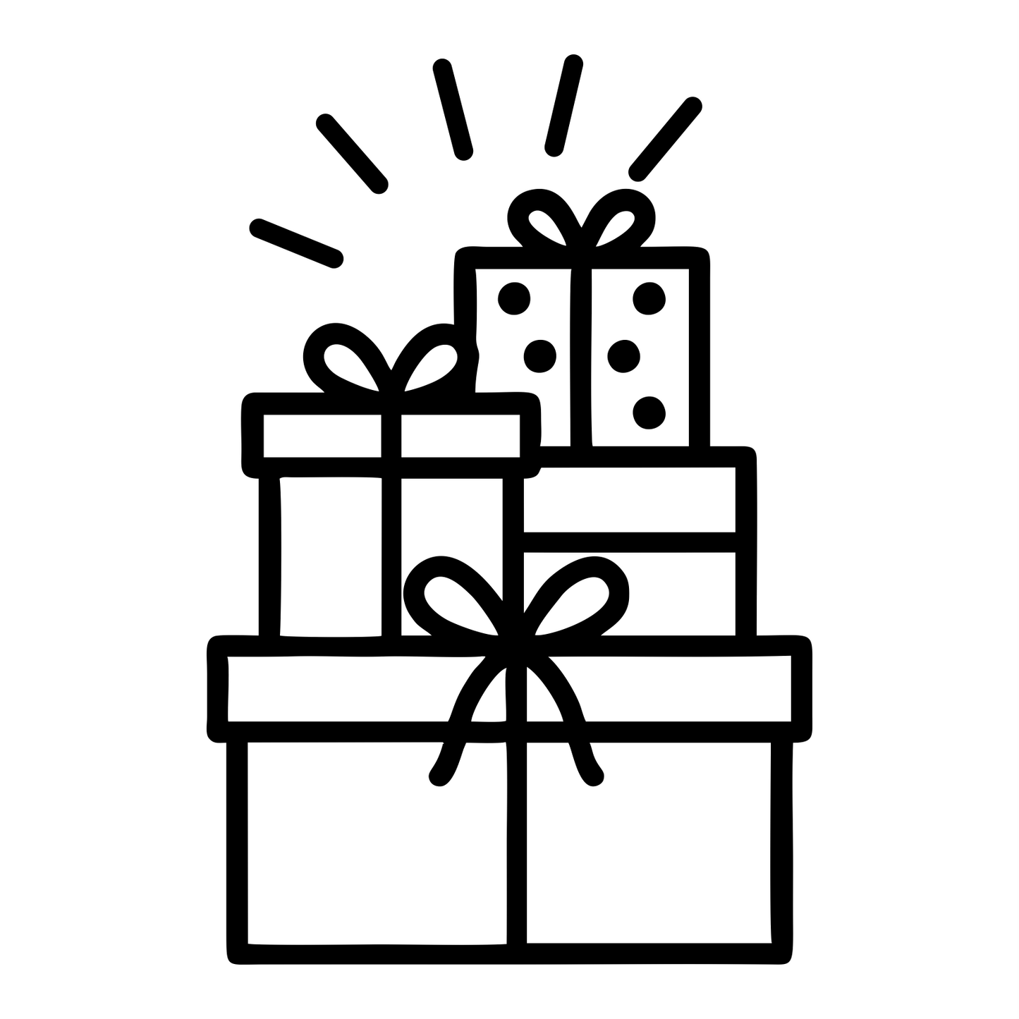 Birthday Gift Pile 19 - Digital File - XCS Friendly Tumbler My Custom Designs PNG