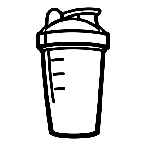 Protein Shaker Bottle - Digital File - XCS Friendly Digital My Custom Designs PDF