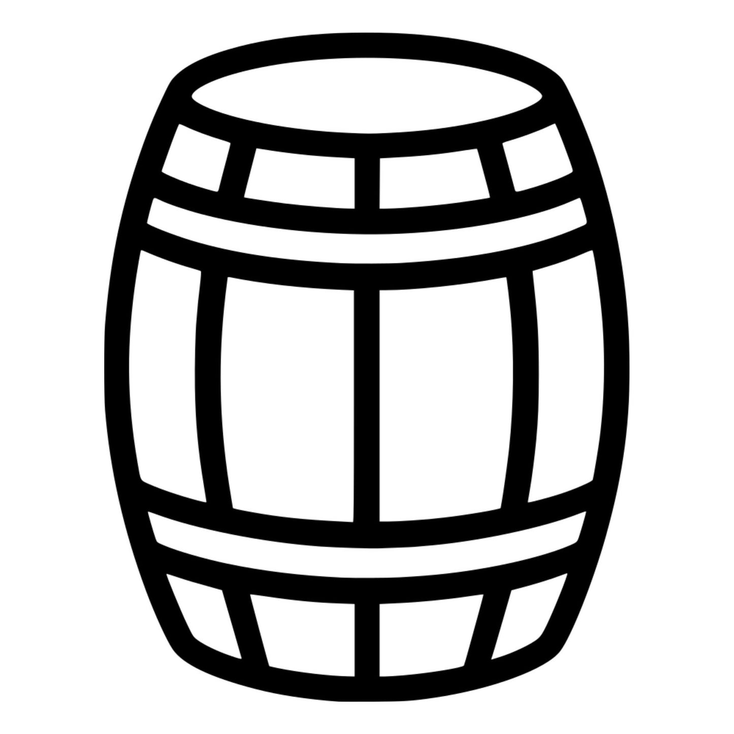 Wine Barrel Outline - Digital File - XCS Friendly Tumbler My Custom Designs PNG