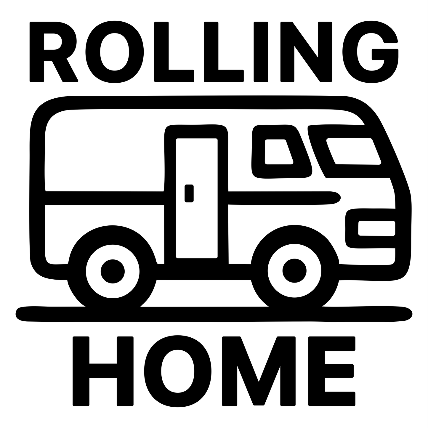 Rolling Home - Digital File - XCS Friendly Digital My Custom Designs PNG