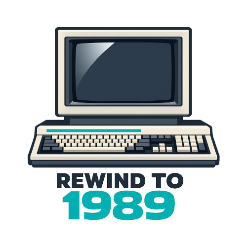 Rewind to 1989 - Pop Culture & Fandom - T Shirt Designs - Digital File Digital My Custom Designs 300 DPI PNG