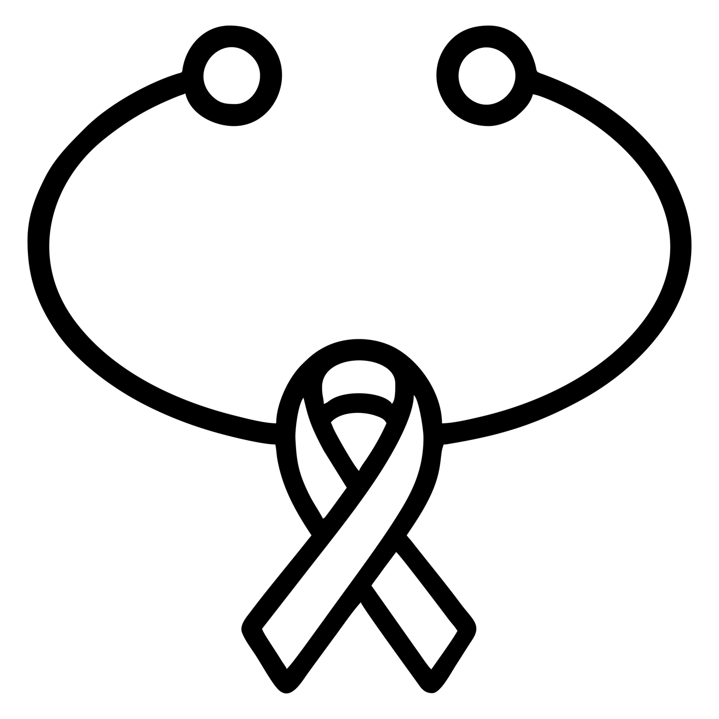 Awareness Bracelet Outline - Digital File - XCS Friendly Digital My Custom Designs PNG