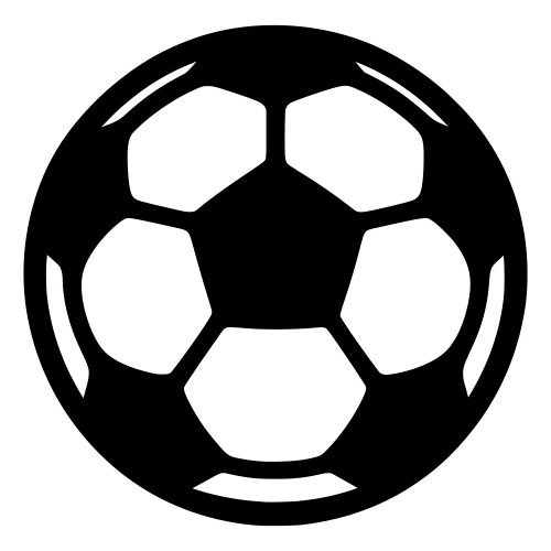 Soccerball Outline - Digital File - XCS Friendly Digital My Custom Designs PDF