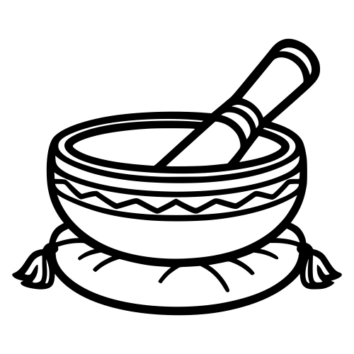 Sound Bowl Outline - Digital File - XCS Friendly Digital My Custom Designs PDF