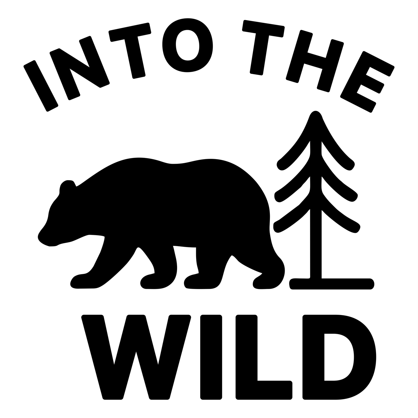 Into The Wild - Digital File - XCS Friendly Digital My Custom Designs PNG