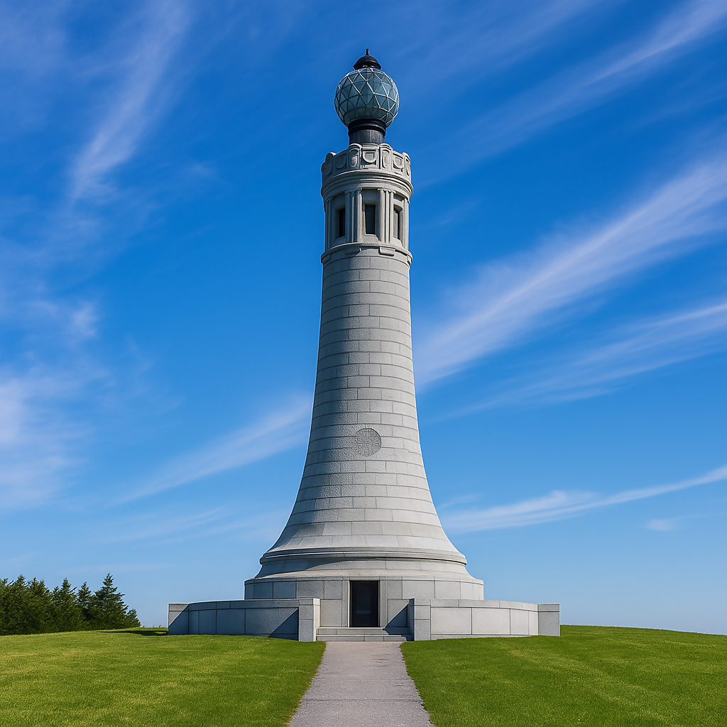 Veterans War Memorial Tower - Mount Greylock - Massachusetts United States - Rendered - Digital File Digital My Custom Designs PDF