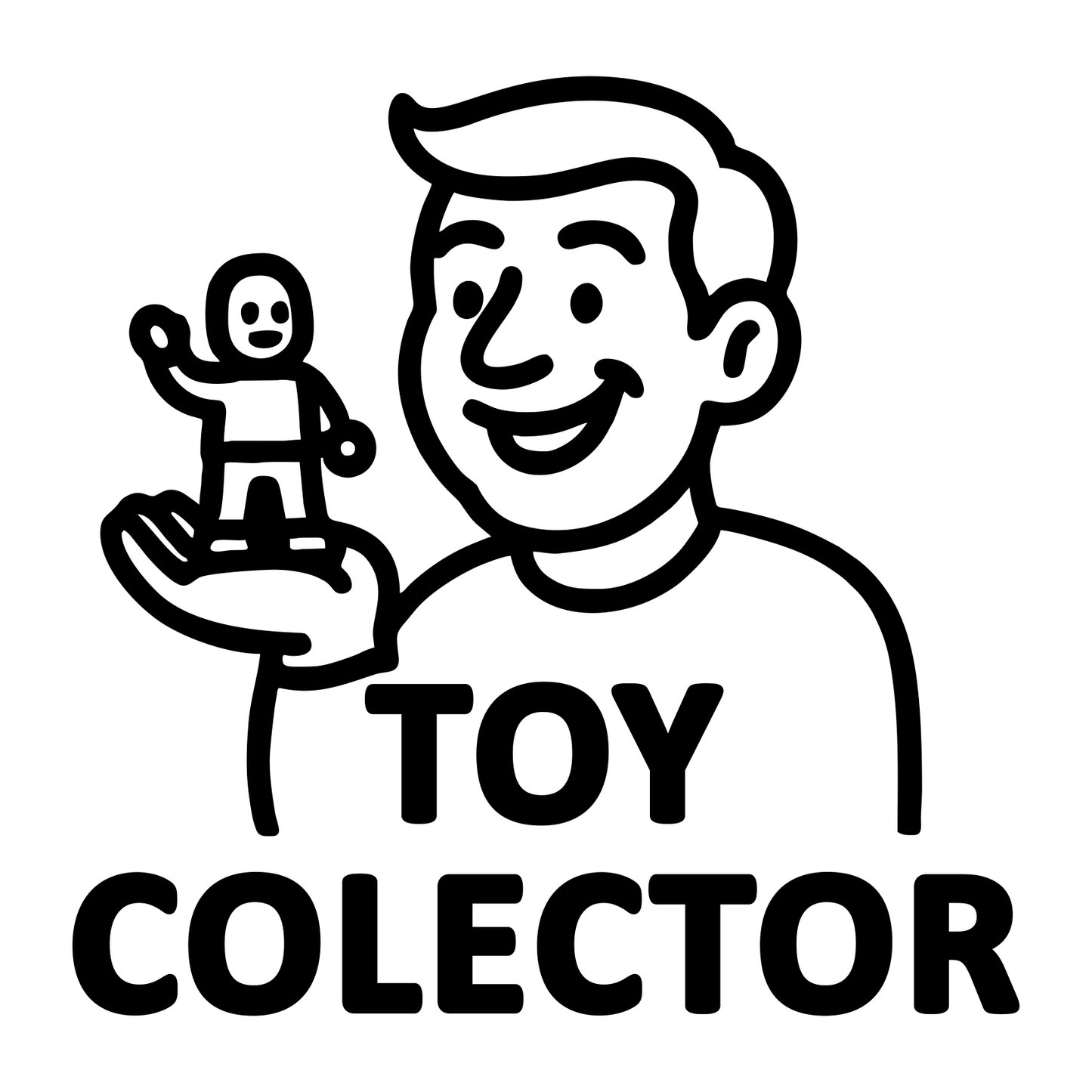 Funny Toy Collector - Digital File - XCS Friendly Tumbler My Custom Designs PNG