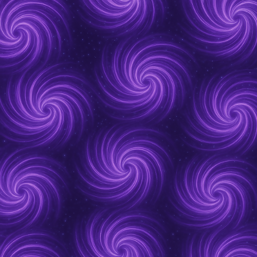 Sci-Fi Purple Galaxy Swirls Pattern - Digital File Digital My Custom Designs PDF PRINT - RGB