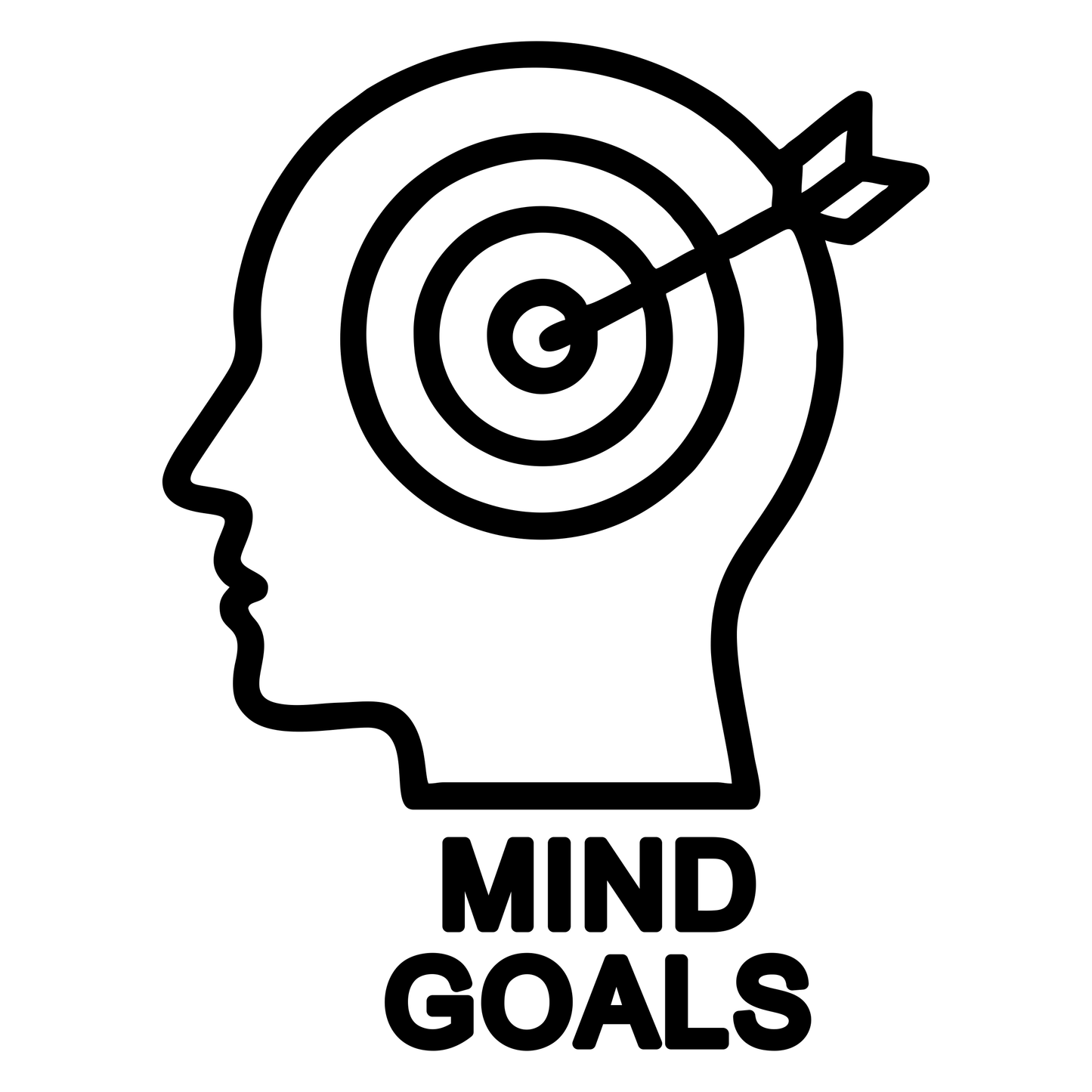 Mind Goals - Digital FIle - XCS Friendly Digital My Custom Designs PNG