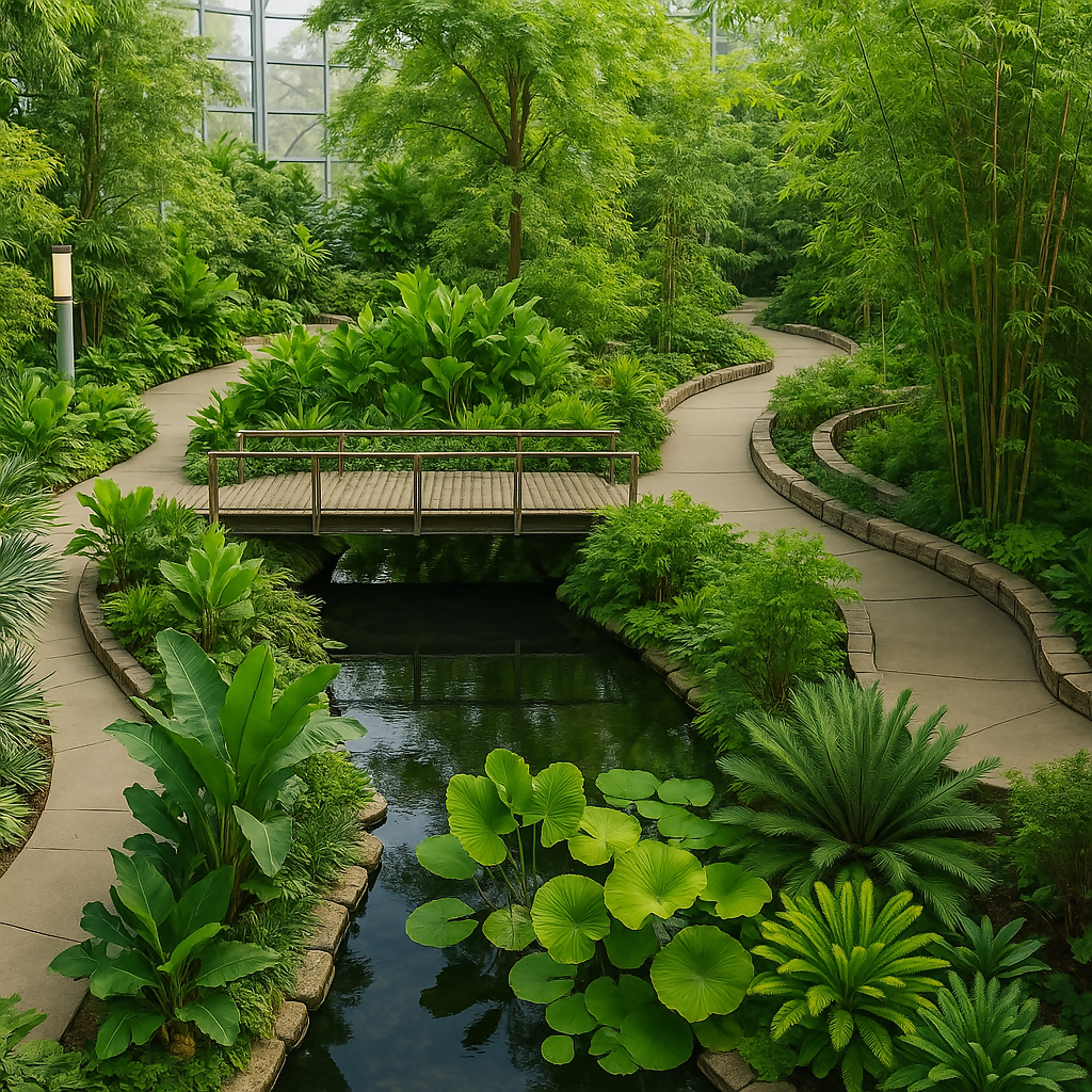 The Leaf - Assiniboine Park - Winnipeg - Manitoba Canada - Rendered - Digital File Digital My Custom Designs PDF