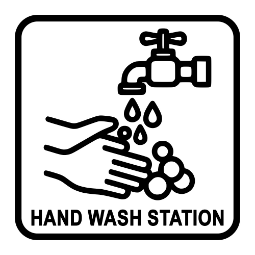 Hand Wash Station Sign - Digital File - XCS Friendly Digital My Custom Designs PDF