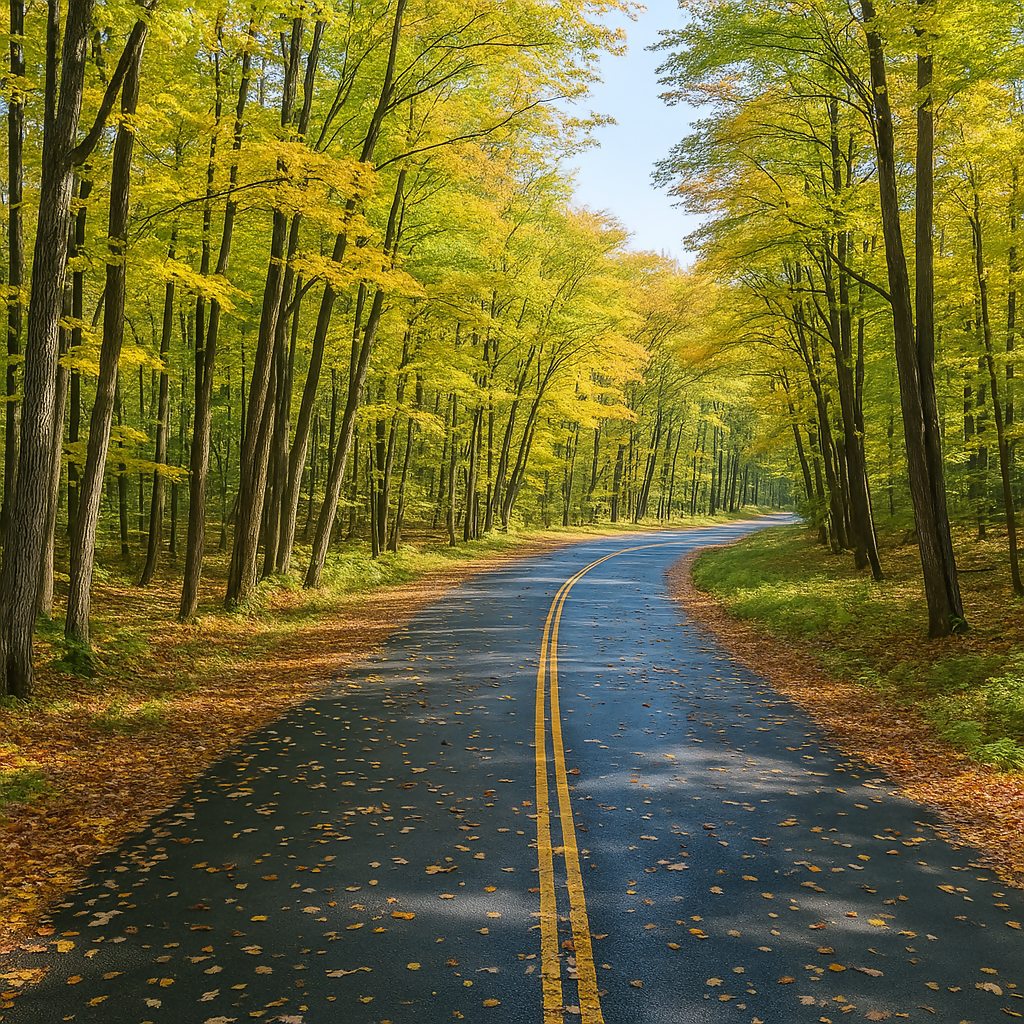Mount Greylock Scenic Byway - Mount Greylock State Reservation - Massachusetts United States - Rendered - Digital File Digital My Custom Designs PDF