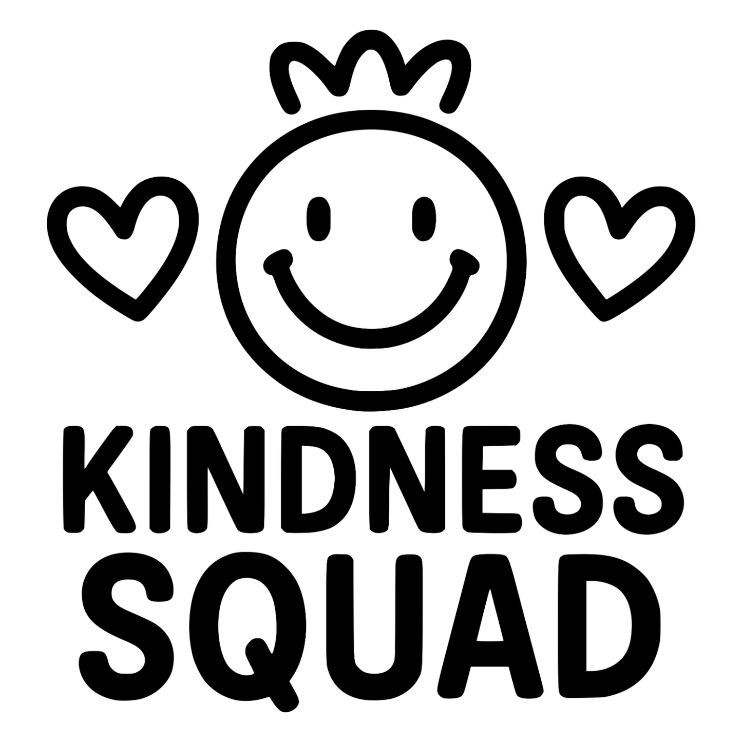 Kindness Squad - Digital File - XCS Friendly Digital My Custom Designs PNG