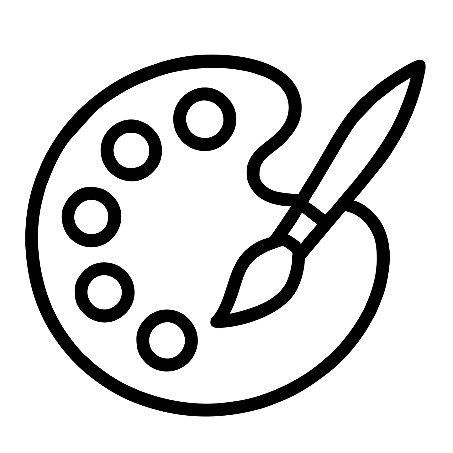 Awareness Art Sketch - Digital File - XCS Friendly Digital My Custom Designs PNG