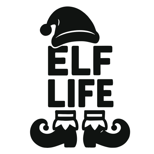 Elf Life - Digital File - XCS Friendly Digital My Custom Designs PDF