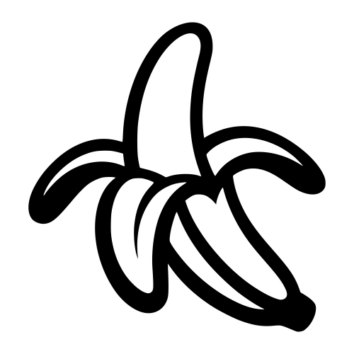 Banana Peel - Digital File - XCS Friendly
