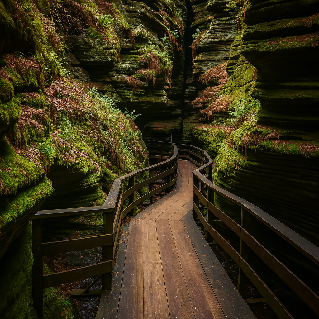 Witches Gulch - Wisconsin Dells - Wisconsin United States - Rendered - Digital File Digital My Custom Designs PDF
