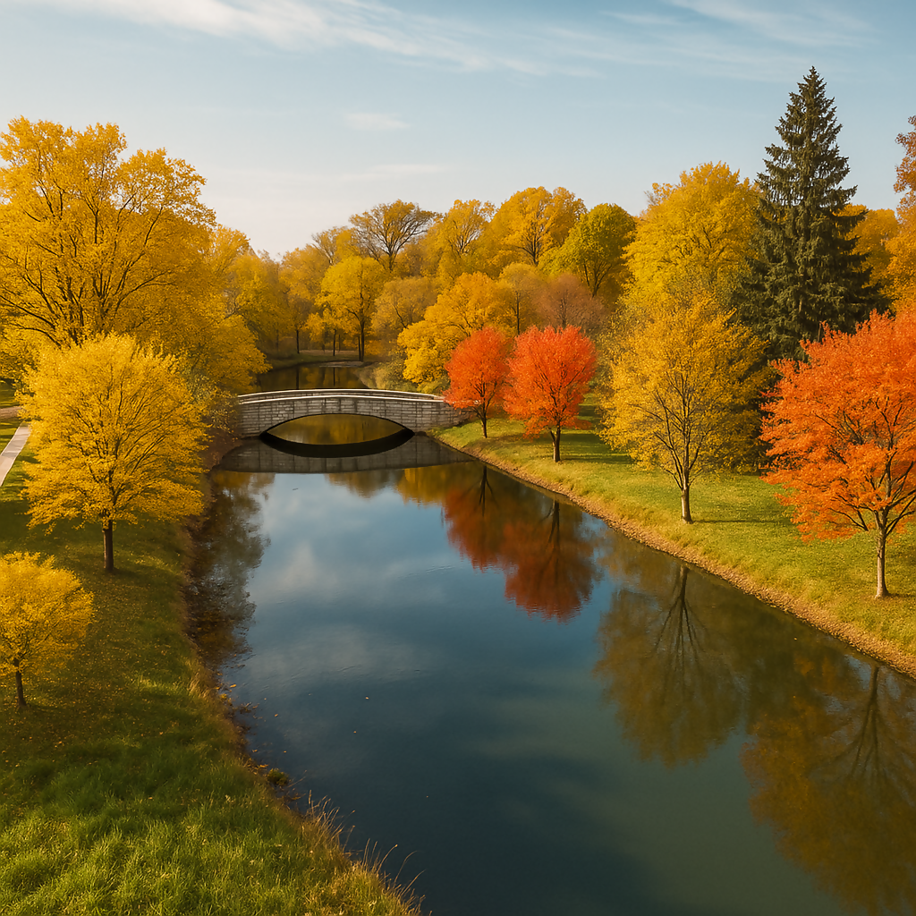 Victorian Footbridge - Forest Park (St. Louis) - Missouri United States - Rendered - Digital File Digital My Custom Designs PDF