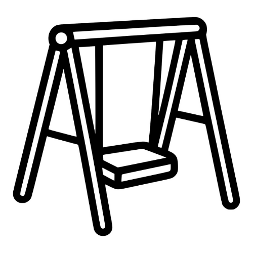 Toy Swing Sketch - Digital File - XCS Friendly Tumbler My Custom Designs PNG