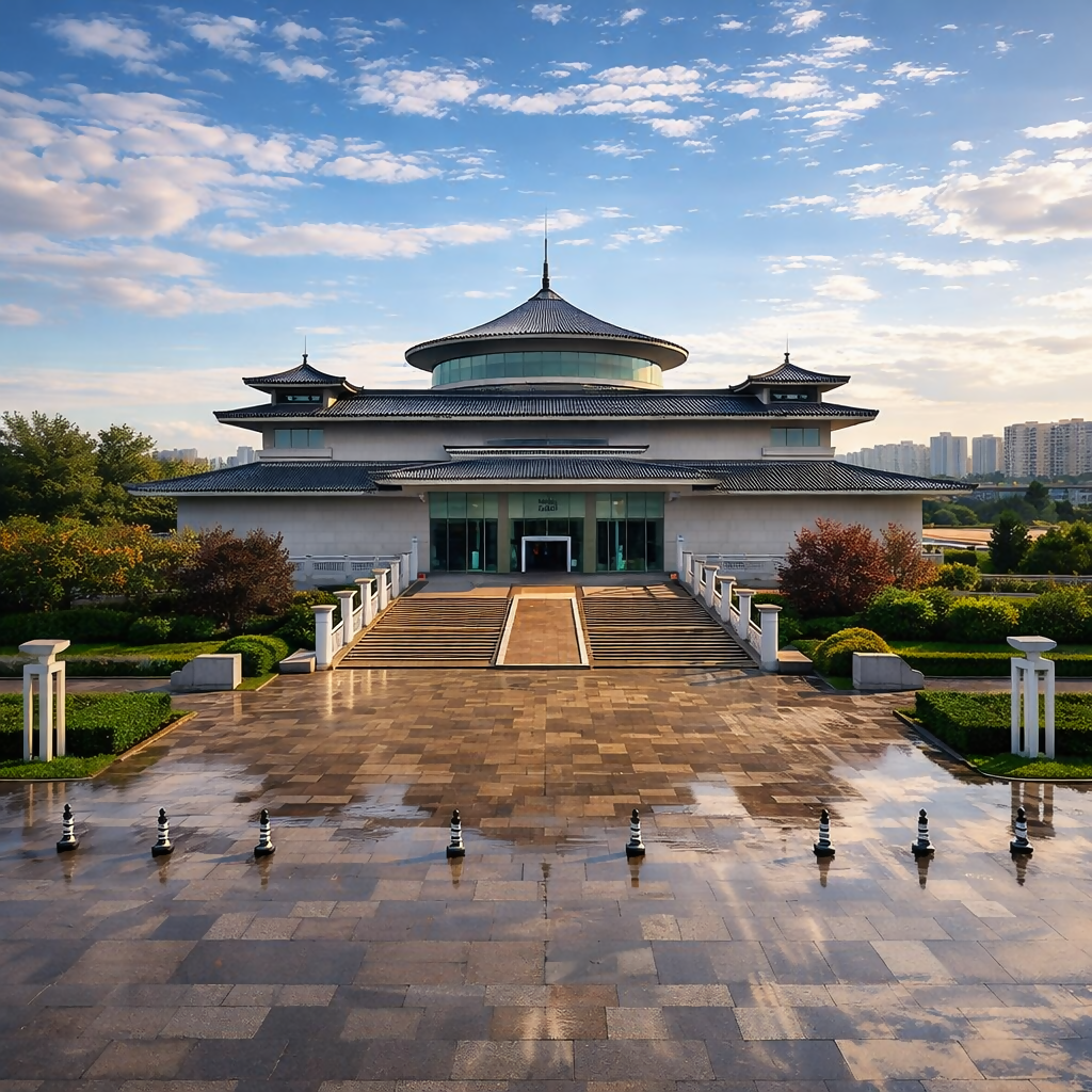 Xi'an Museum - Xi’an China - Asia - Rendered - Digital File Digital My Custom Designs PDF