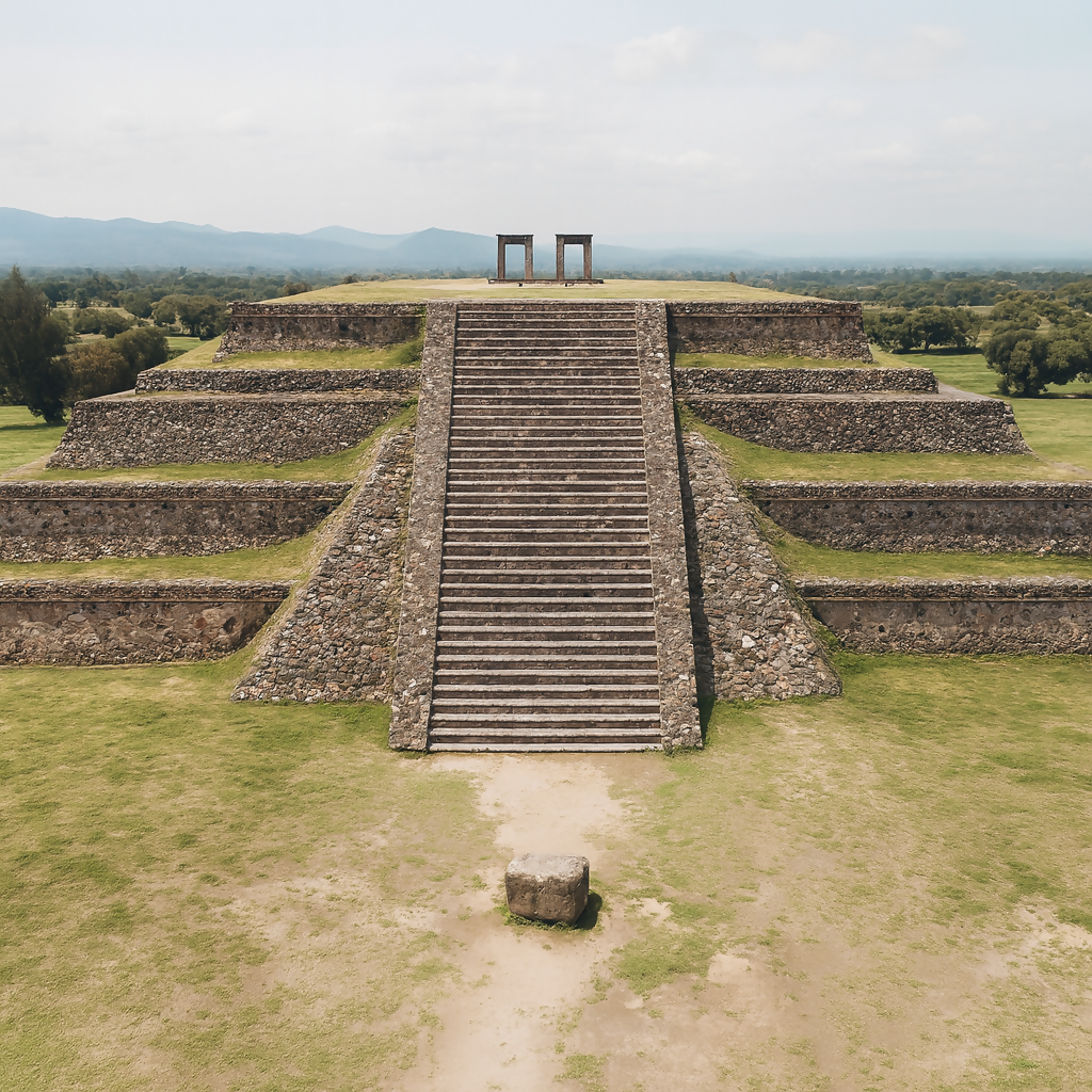 Cacaxtla Xochitécatl Archaeological Zone (Zona Arqueológica Cacaxtla Xochitécatl) - Tlaxcala Mexico - Rendered - Digital File Digital My Custom Designs PDF
