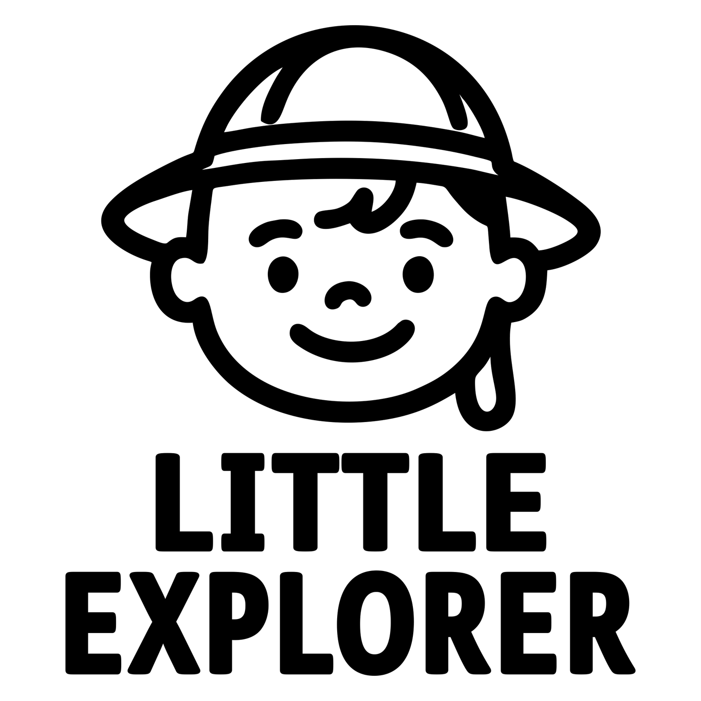Funny Little Explorer - Digital File - XCS Friendly Tumbler My Custom Designs PNG