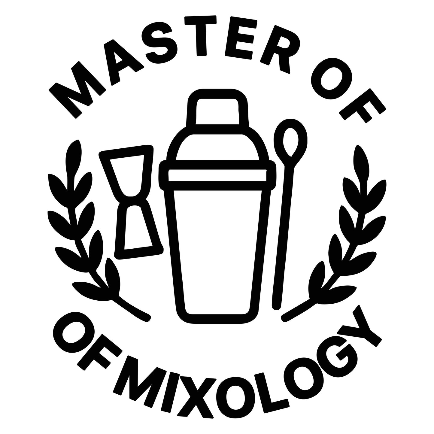 Master of Mixology - Digital File - XCS Friendly Digital My Custom Designs PNG
