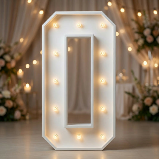 #0 Marquee Number Templates - 3D Projects - Digital File - Digital