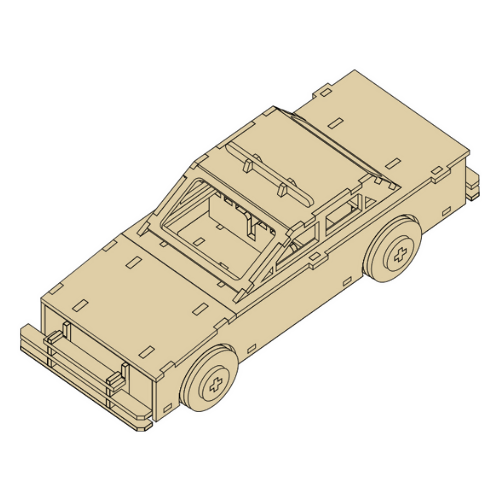 Patrol Car Design - Layered Puzzle Projects - Digital File Digital My Custom Designs ZIP File
