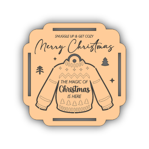 Sweater PopOut Ornament Blanket Tags - Digital File Digital My Custom Designs ZIP File