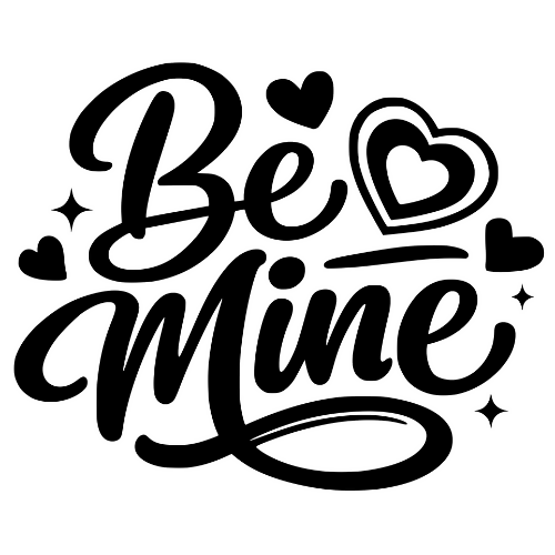 Be Mine - Digital File - XCS Friendly Digital My Custom Designs PDF