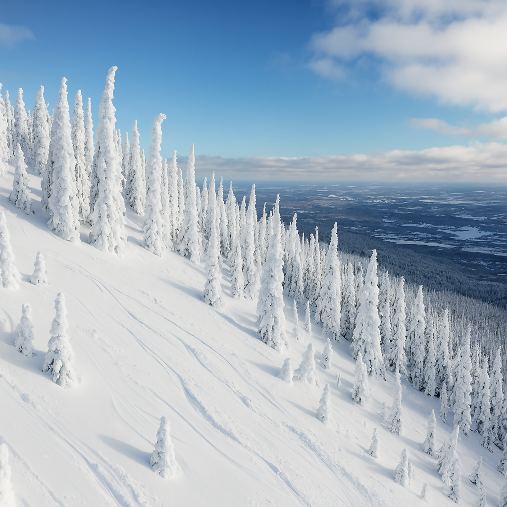 Whitefish Mountain Resort - Montana United States - Rendered - Digital File Digital My Custom Designs PDF