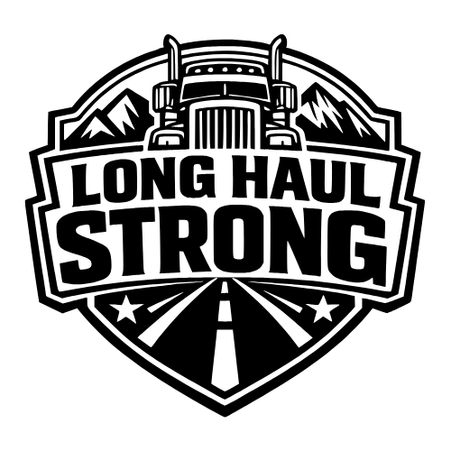 Long Haul Strong' badge - Vector Graphics - Digital File Digital My Custom Designs PDF