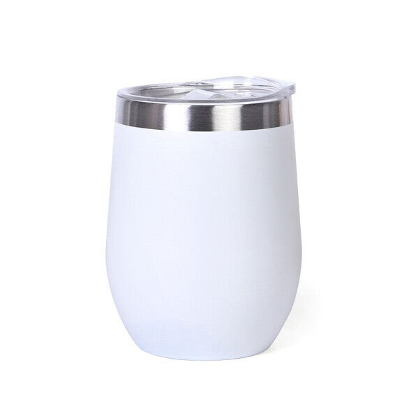 12oz Custom Tumbler Tumbler My Custom Designs White