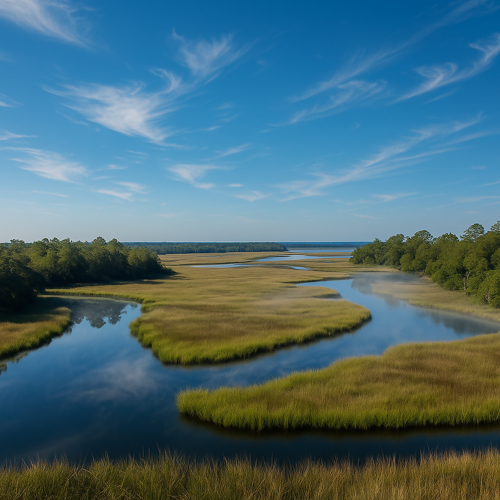 Davis Bayou Area - Gulf Islands National Seashore - Mississippi United States - Rendered - Digital File Digital My Custom Designs PDF