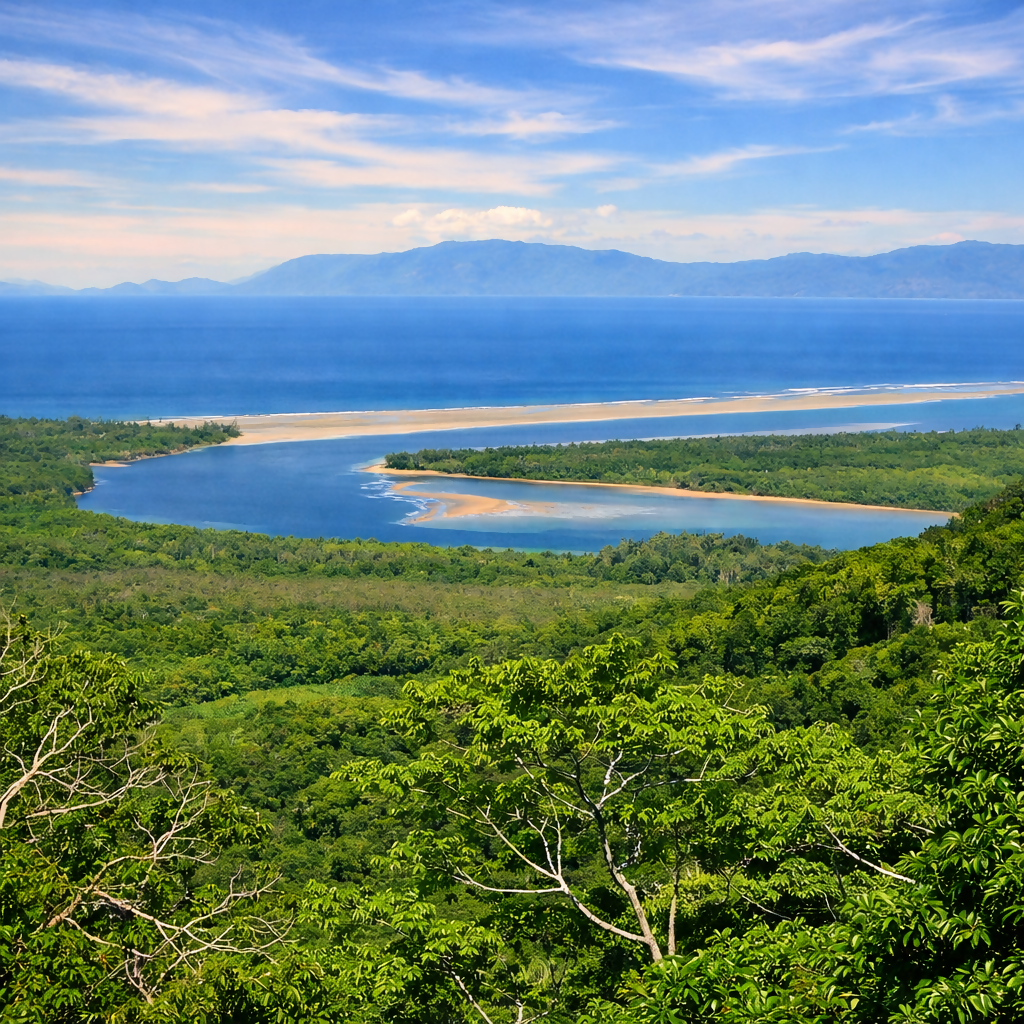Alexandra Lookout - Cape Tribulation - Queensland - Australia - Rendered - Digital File Digital My Custom Designs PDF