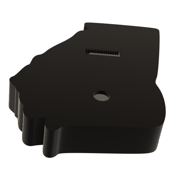 3D Printed Georgia Wall Lightbox - United States Product My Custom Designs