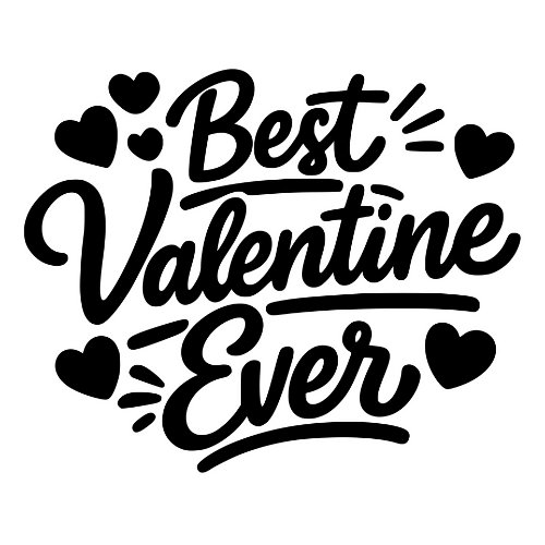 Best Valentine Ever - Digital File - XCS Friendly Digital My Custom Designs PDF