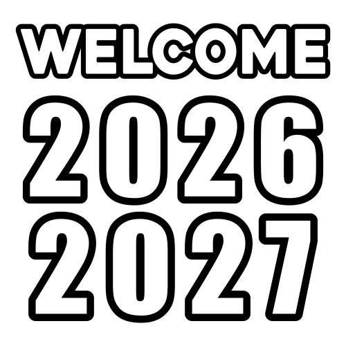Welcome 2026 And 2027 - Digital File - XCS Friendly Digital My Custom Designs PDF