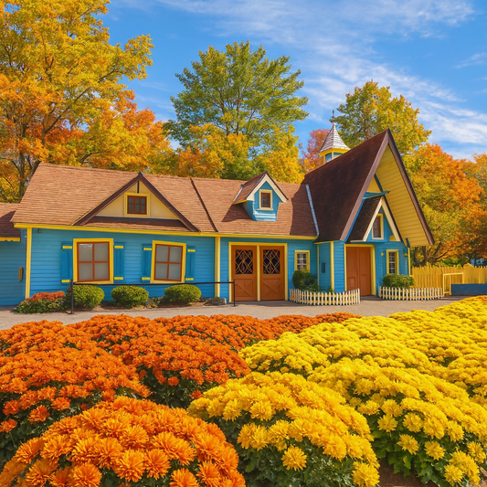 Crooked House That Jack Built - Story Land (Glen) - New Hampshire United States - Rendered - Digital File Digital My Custom Designs PDF