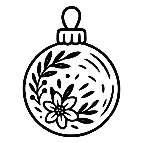 Hand-Painted Ceramic Ornament - Digital File - XCS Friendly Digital My Custom Designs PDF