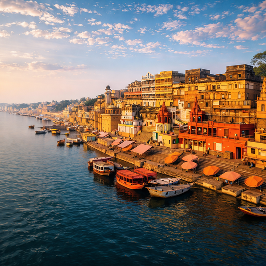 Dashashwamedh Ghat - Varanasi India - Asia - Rendered - Digital File Digital My Custom Designs PDF